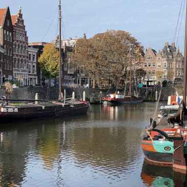 Image d'épinal de Delfshaven à Rotterdam