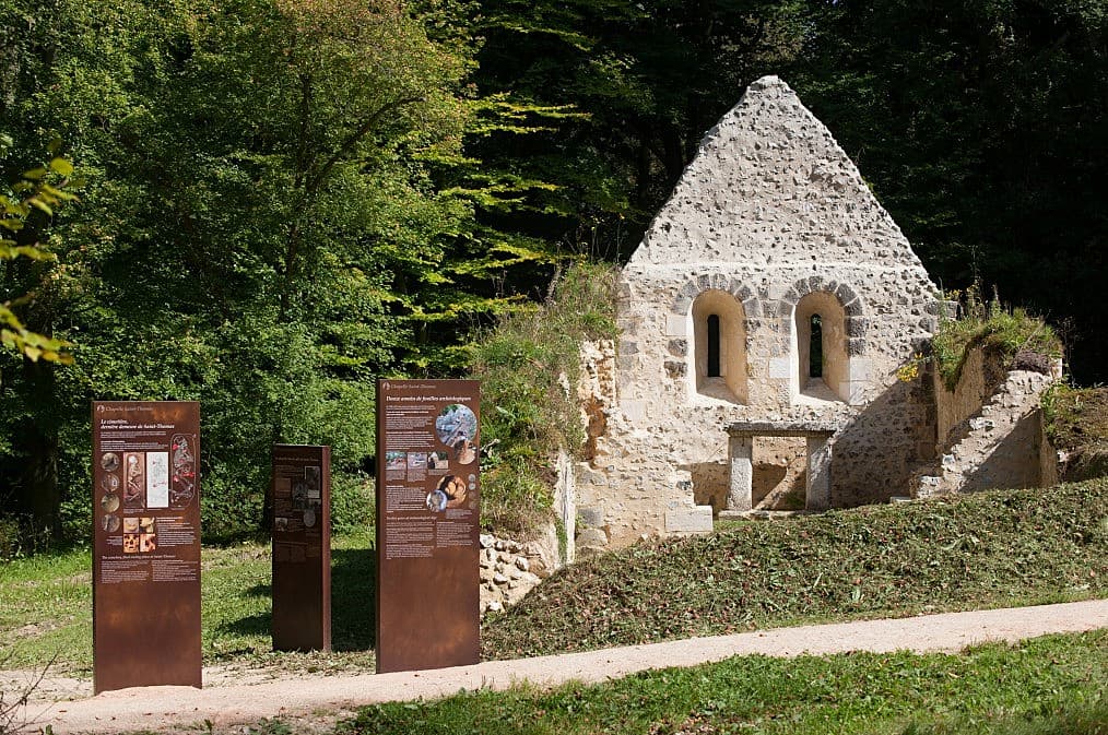 Normandie : la chapelle Saint-Thomas à Aizier