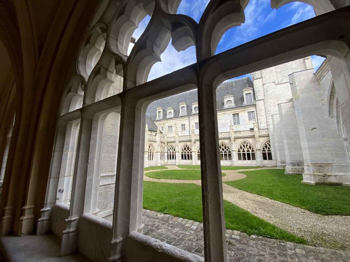 Normandie : abbaye de Saint-Wandrille