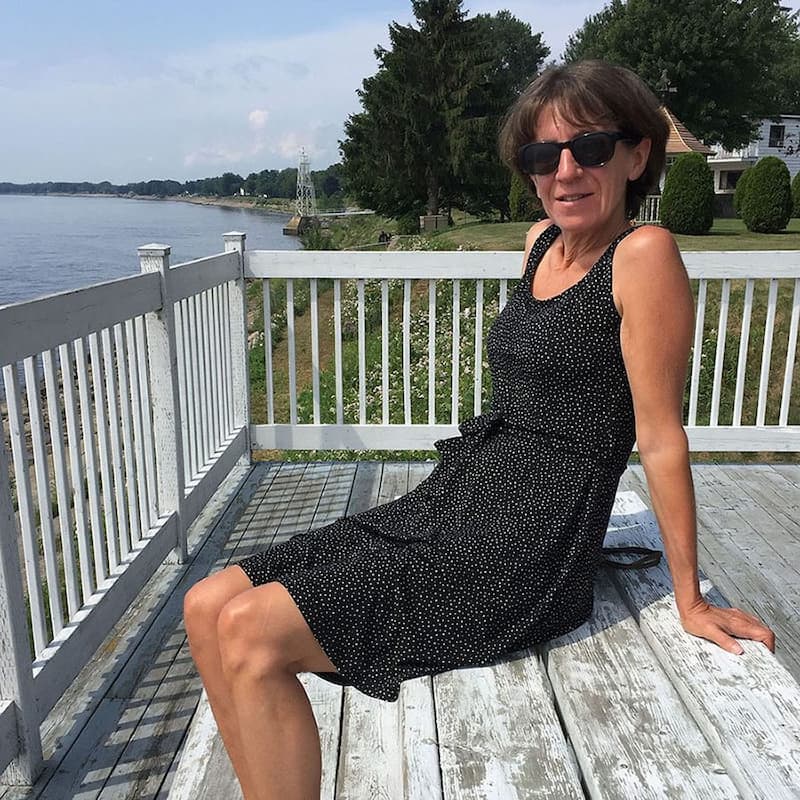 Sur les rives du Saint-Laurent au Québec