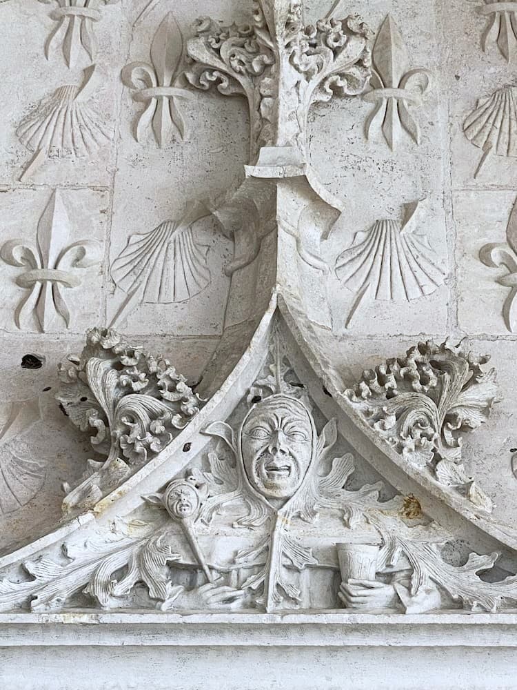 Normandie Bas relier cloitre de Saint-Wandrille