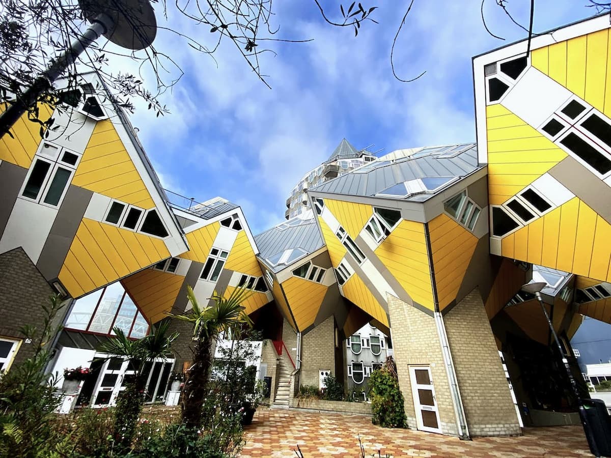 Les maisons cubes de Rotterdam