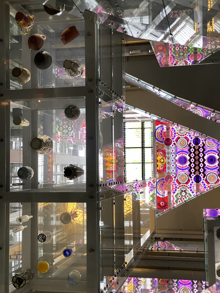 Rotterdam Art Depot Museum Boijmans Van Beuningen les escaliers