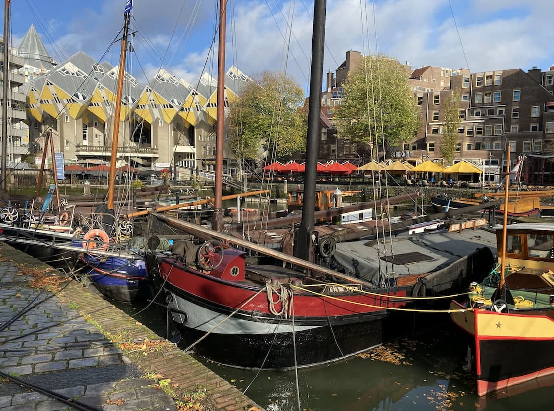 Oude Haven le vieux port de Rotterdam