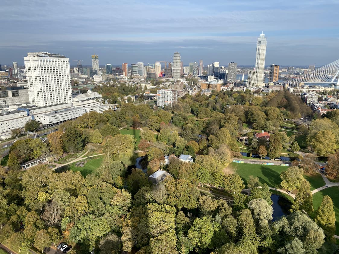 Rotterdam vue de Euromast
