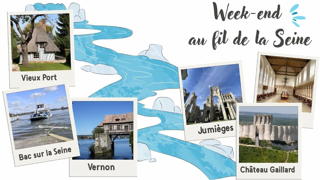 Normandie : week-end au fil de la Seine