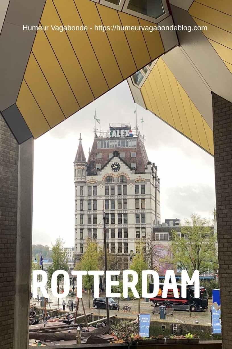 Les maisons cubes de Rotterdam