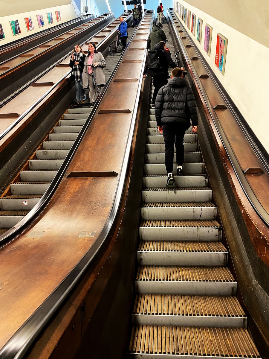 Maastunnel à Rotterdam 