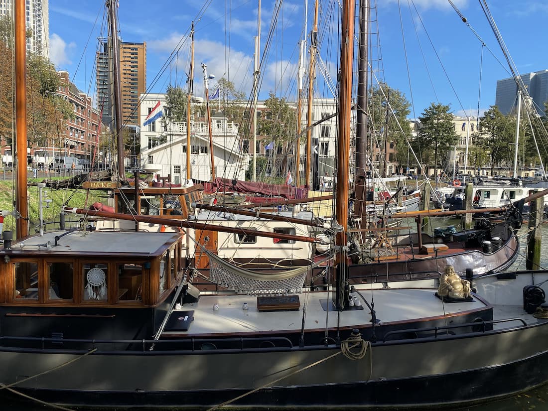 Rotterdam vieilles péniches