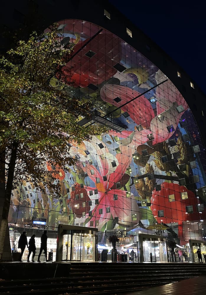Entrée du Markthal de Rotterdam 