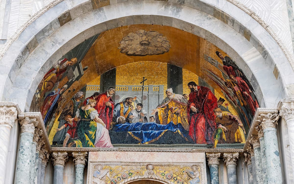 Basilique Saint-Marc de Venise en Italie