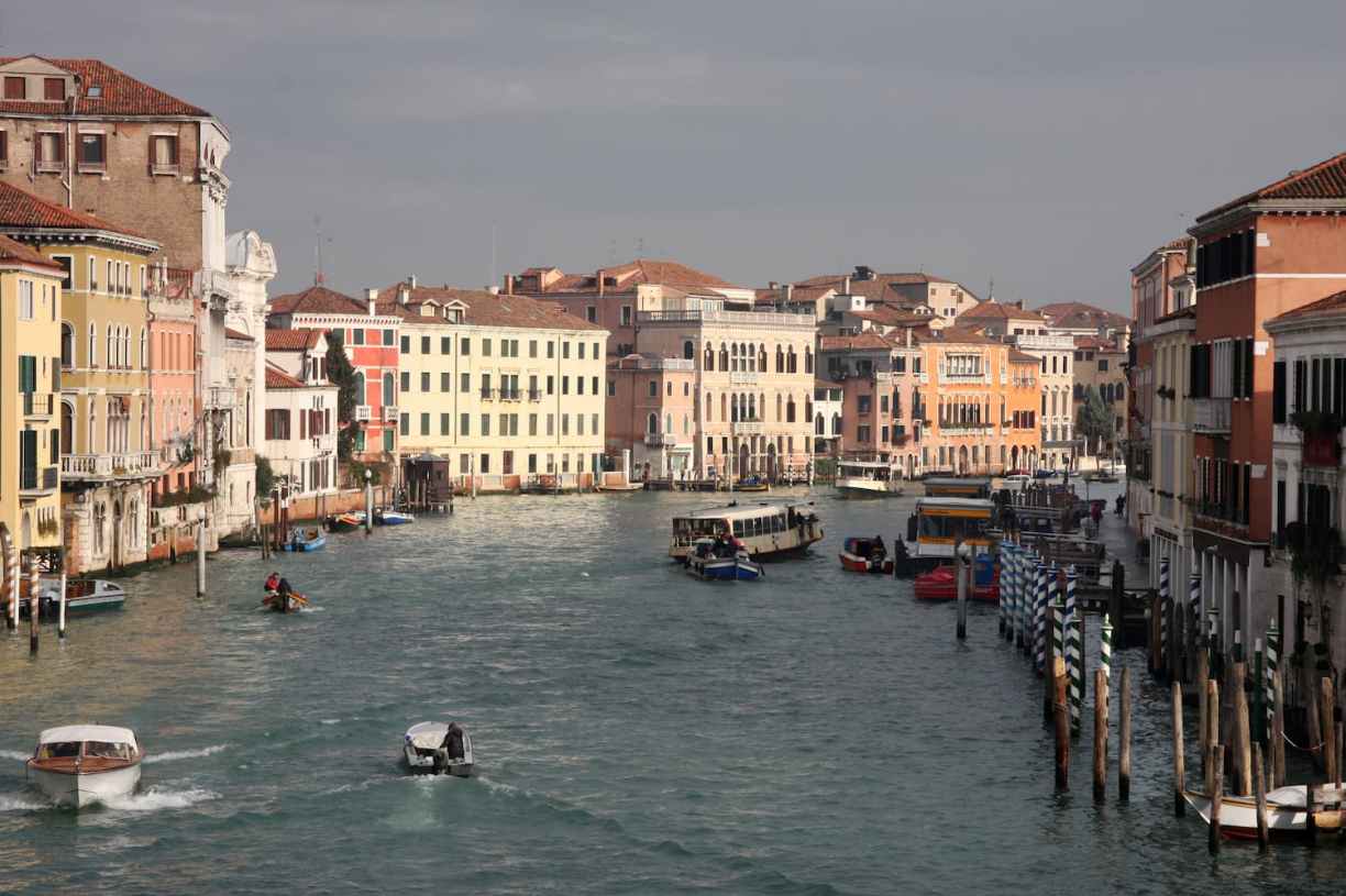 Venie en Italie le Grand canal