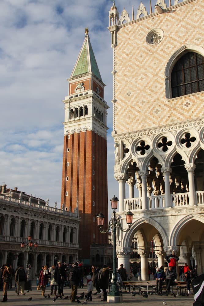 La piazetta de Venise en Italie