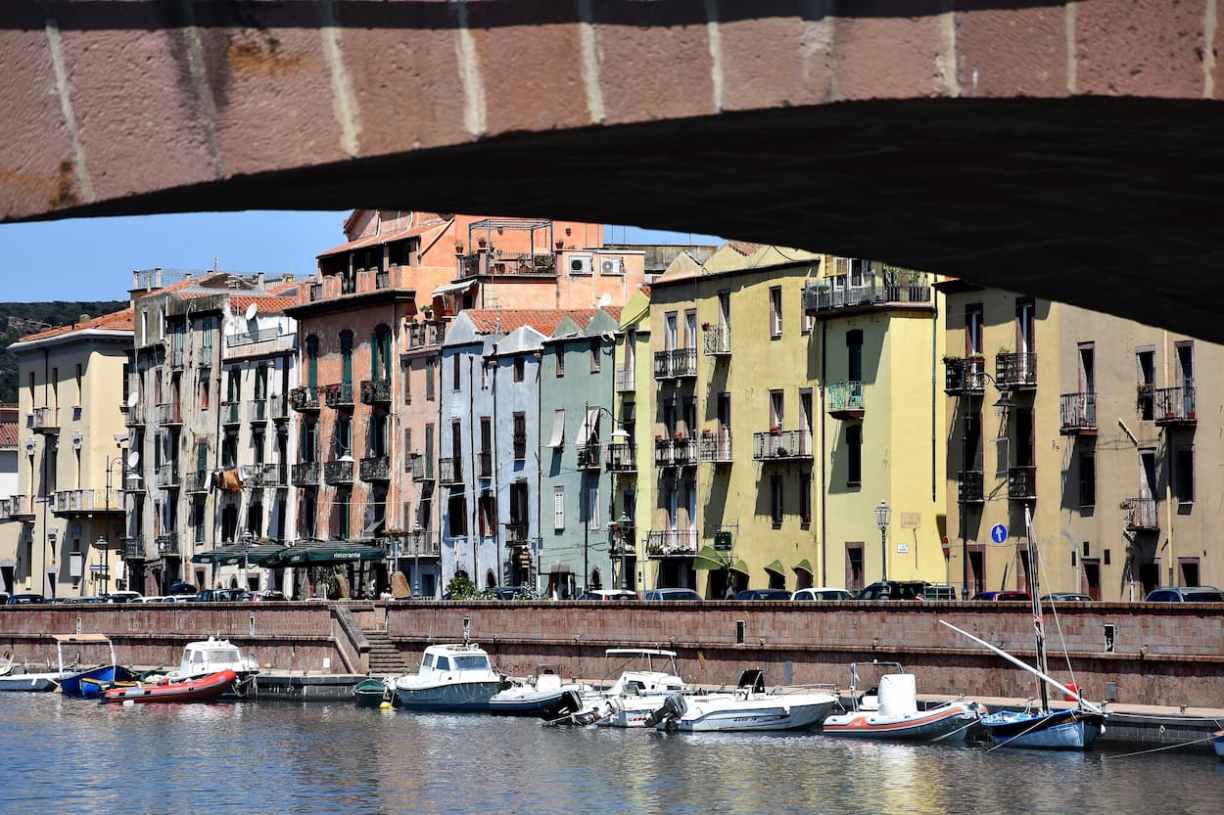 Sardaigne : Bosa sur l'autre rive