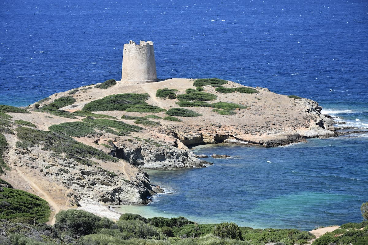 Tour du Capo Teulada en Sardaigne