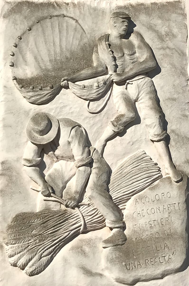 Sardaigne : Fertilia, ville de Mussolini au nord d'Alghero