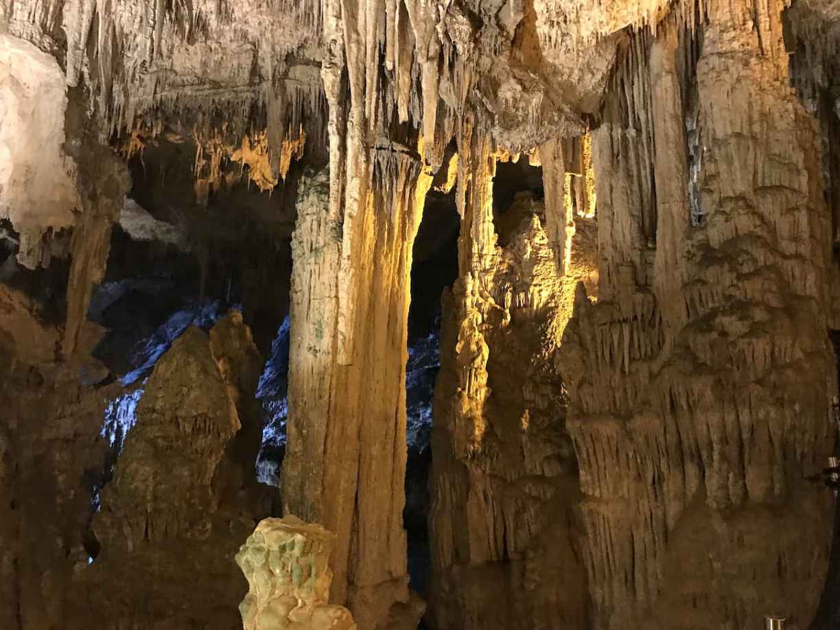 Sardaigne : grottes de Neptune dans la région d'Alghero