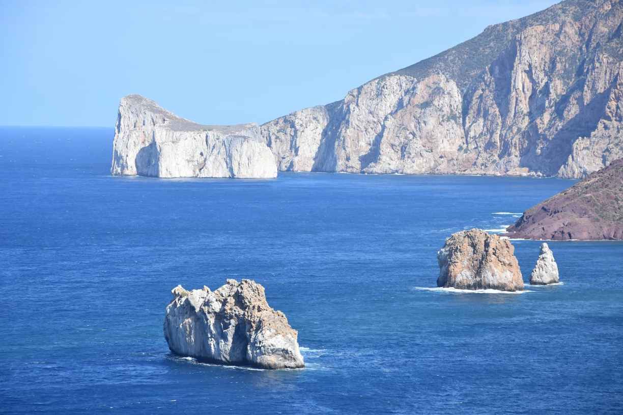 Sardaigne : les falaises de Nebida