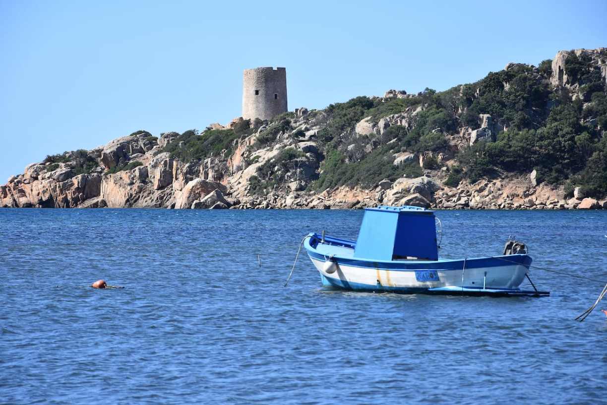 Port de Sant'Antioco en Sardaigne