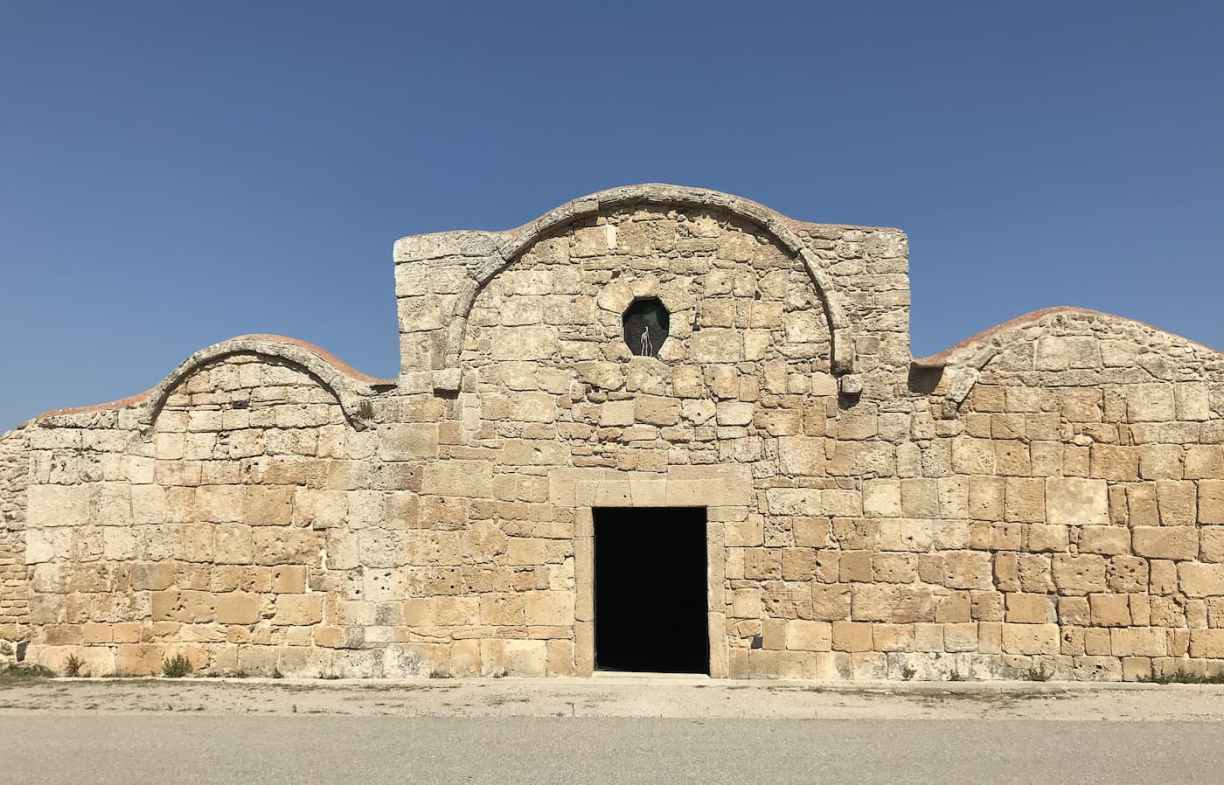 Sardaigne : église de San Giovanni Sinis