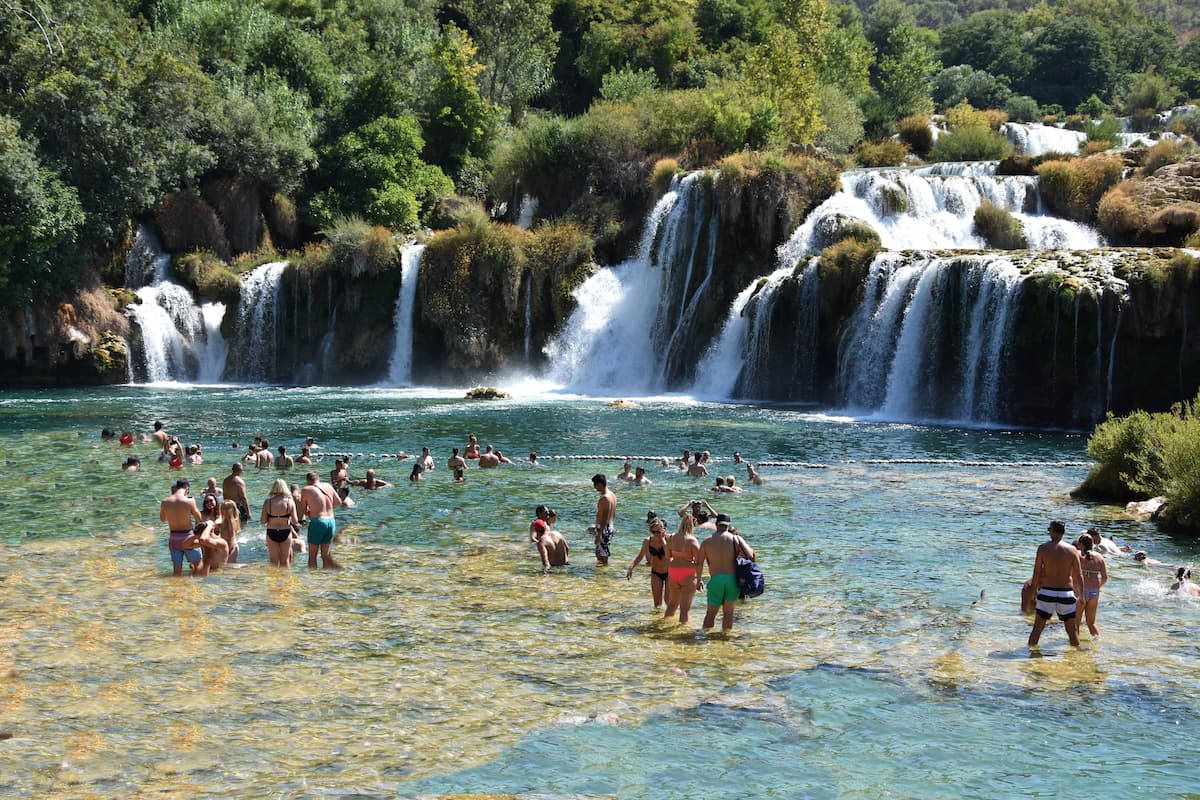 Parc National des lacs de Plitvice en Croatie