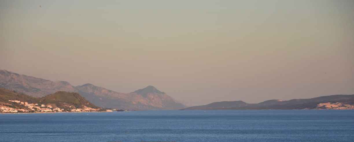 Split en Croatie : coucher de soleil