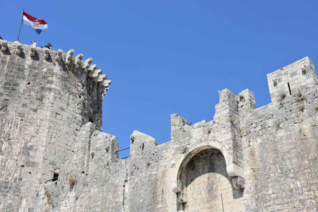 Croatie : la forteresse du Kamerlengo de Trogir