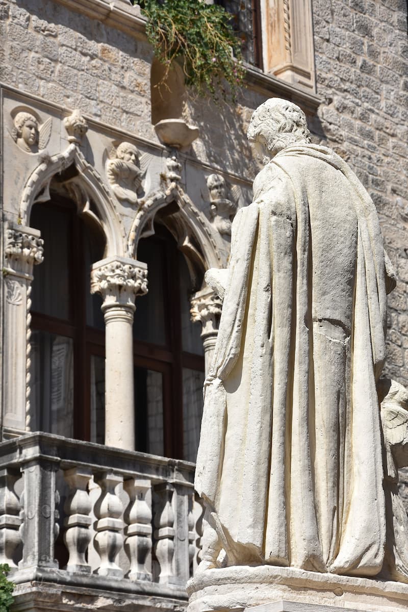 Palais de l'aristocratie de Trogir en Croatie