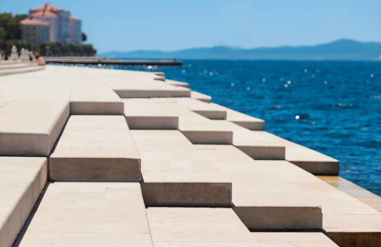 L'orgue marin de Rovinj en Croatie