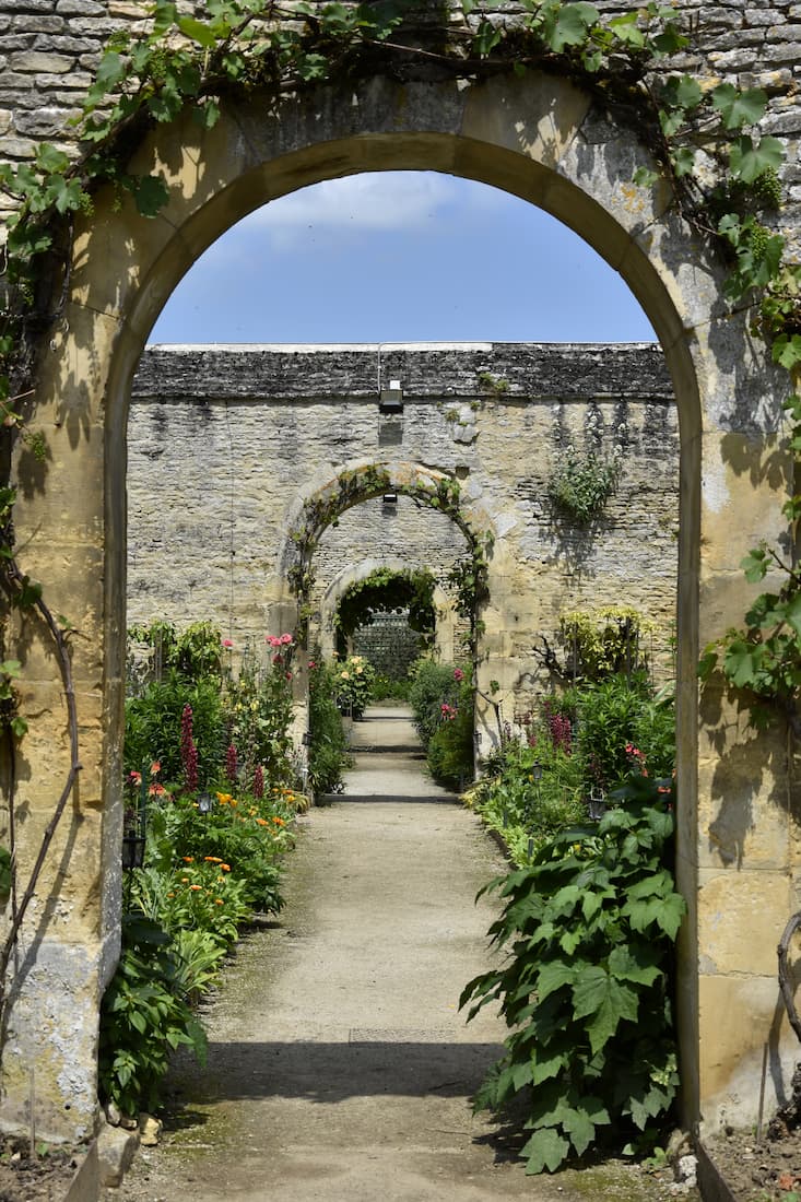 Chartreuses du château de Canon en Normandie 