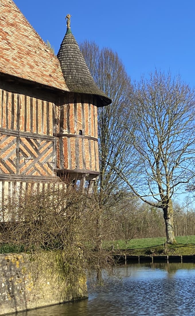 Manoir normand de Coupesarte dans le Pays d’Auge 