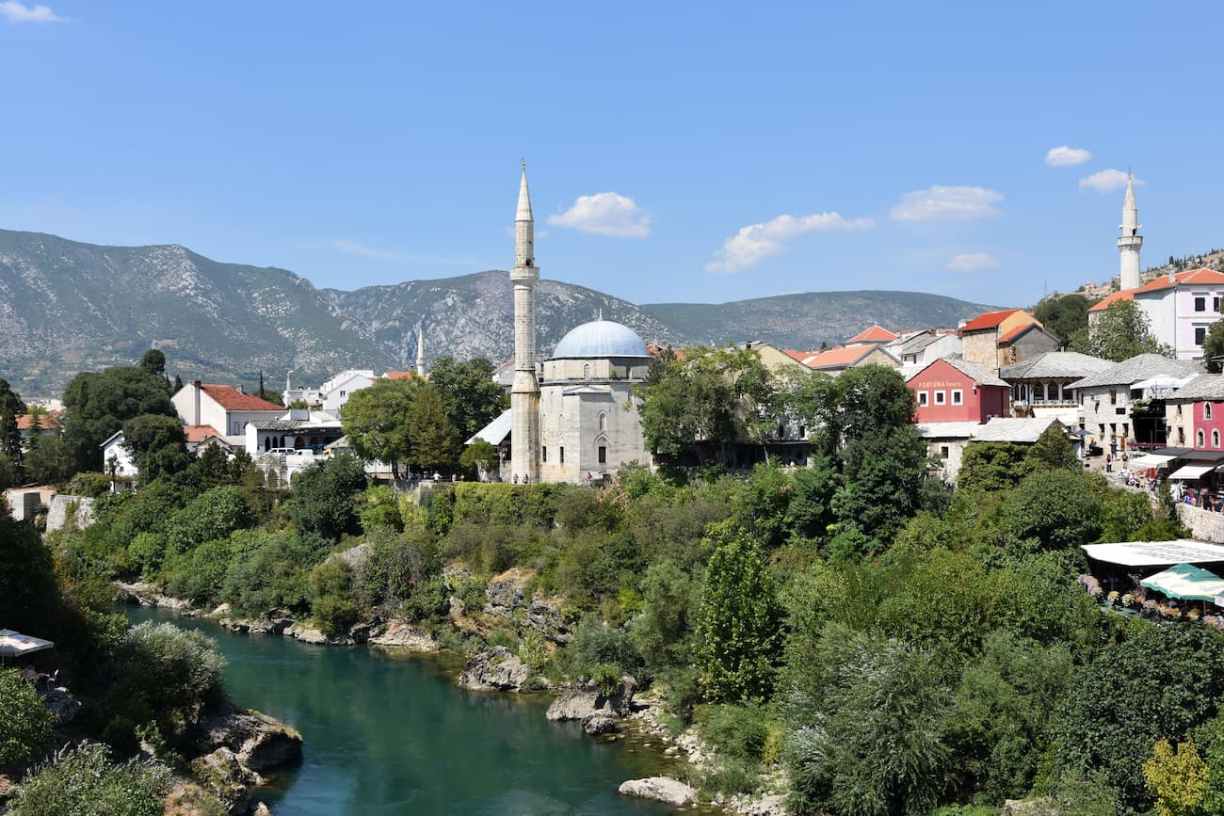 Mosquée de Koski Mehmed-pacha à Mostar en Bosnie-Herzégovine