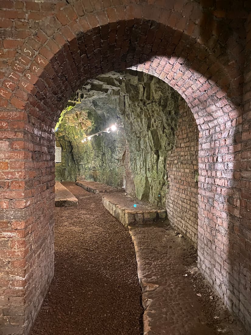 Galeries souterraines des Boves sous la ville d’Arras 