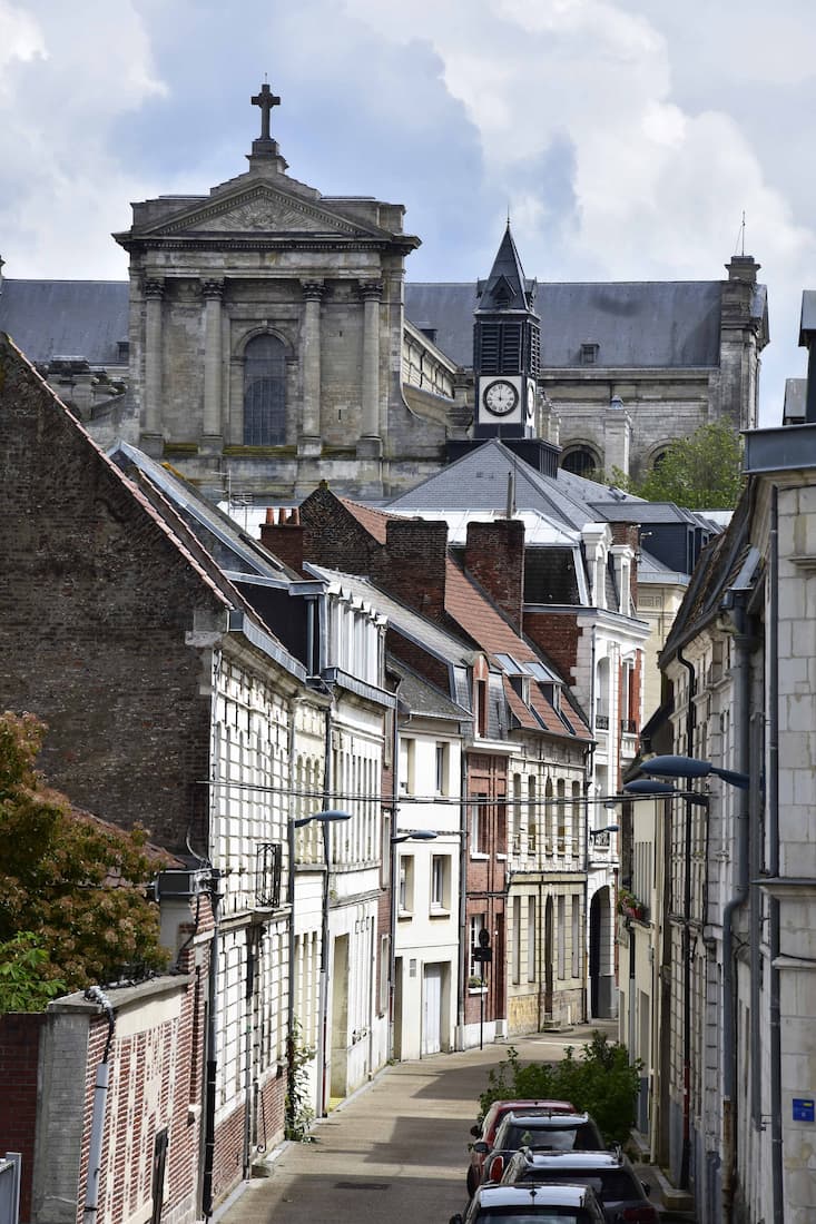 Petites rues du vieux centre d’Arras 