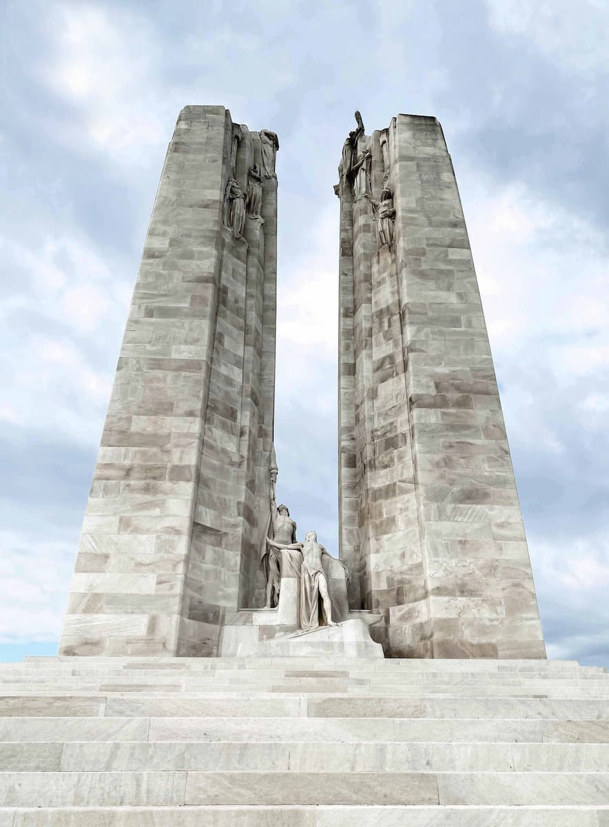 Monument du mémorial national du Canada à Vimy 