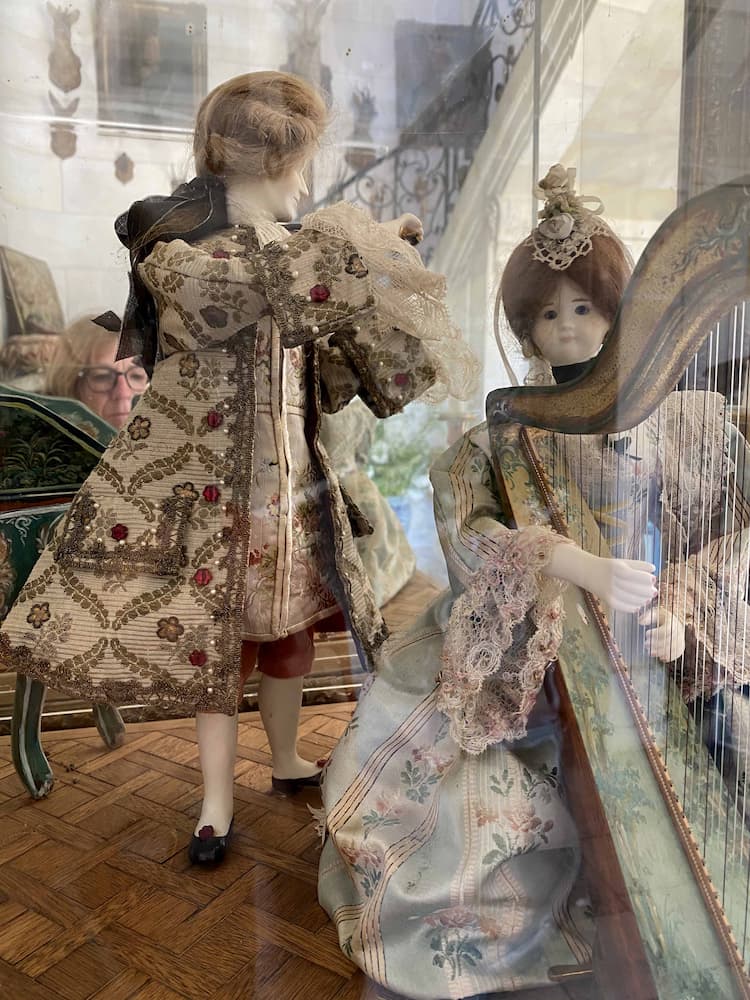 Automates du château de Vendeuvre en Normandie 