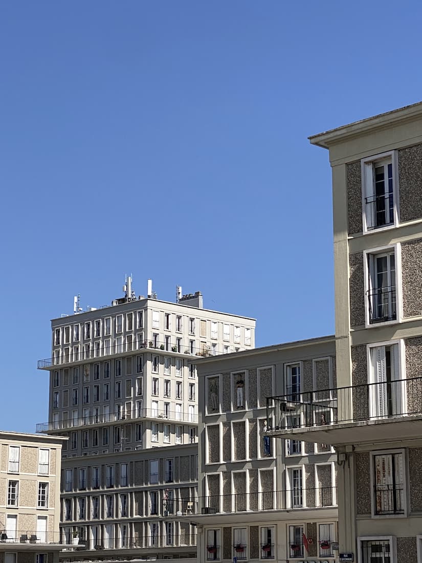Immeubles de la Reconstruction du Havre telle que l'a imaginée Auguste Perret