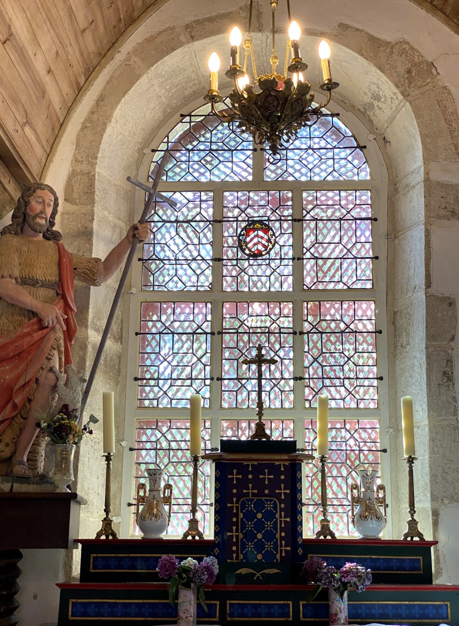 Chapelle du château de Trécesson en lisière de la forêt de Brocéliande