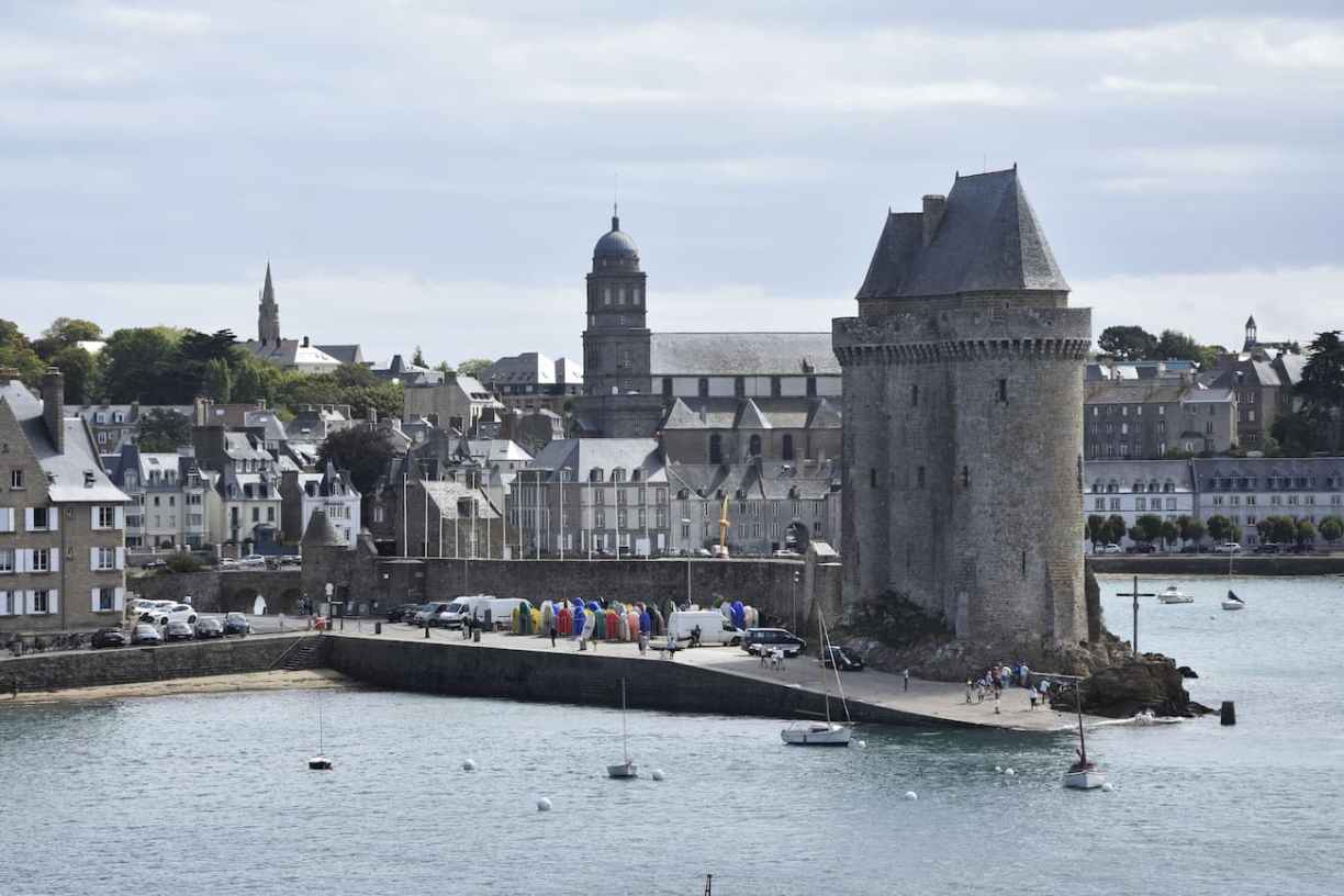 Tour Solidor sur la presqu’île de Saint-Servan à Saint-Malo