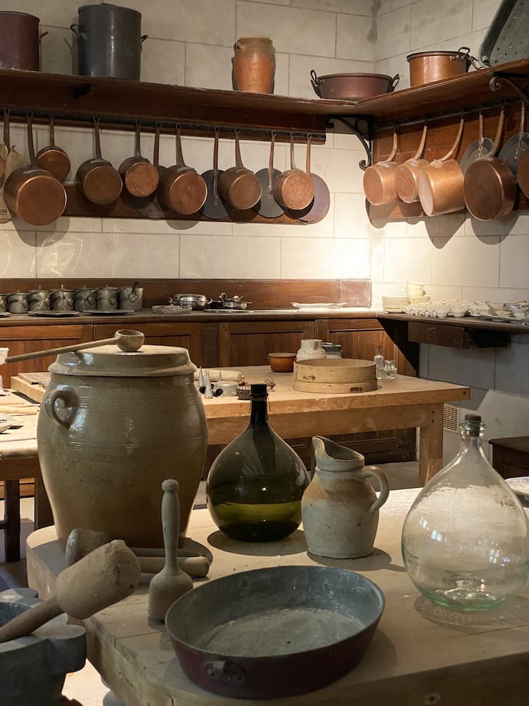 Anciennes cuisines du château de Josselin