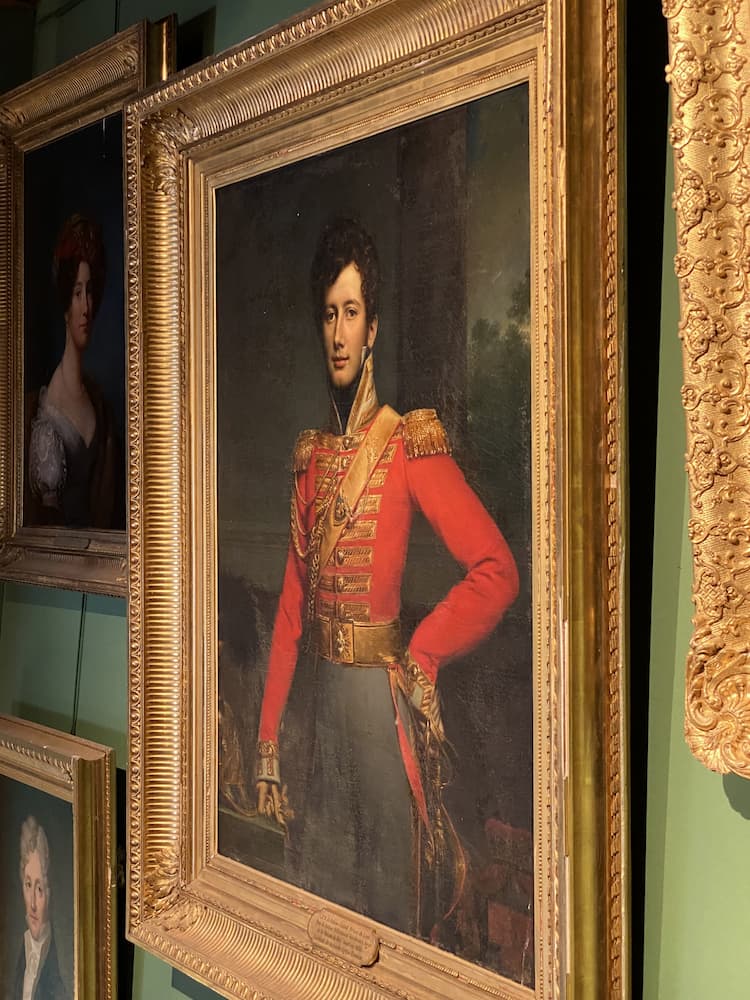 Portrait d’un ancêtre de la famille de Rohan au château de Josselin