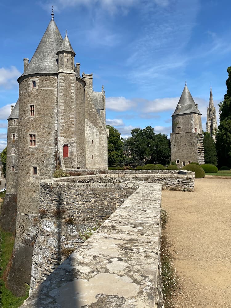 Château de Josselin vu depuis les remparts