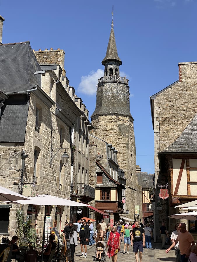 La tour de l'Horloge de Dinan