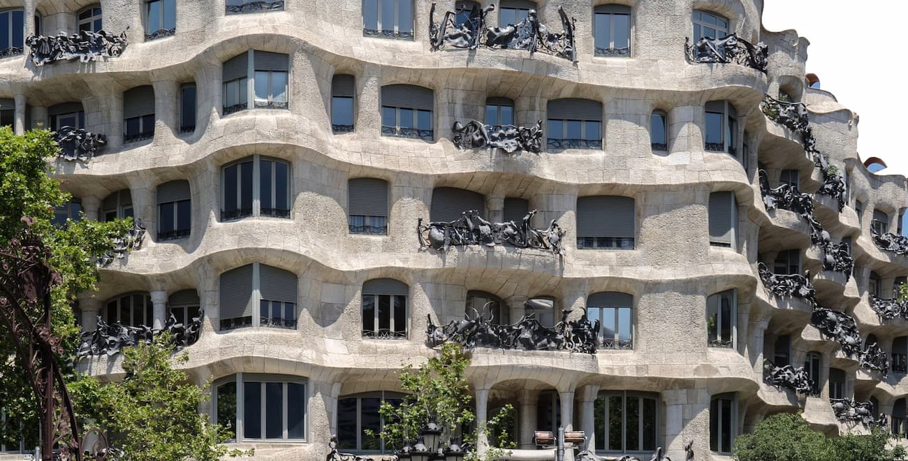 Façade ondulante de la Casa Milà