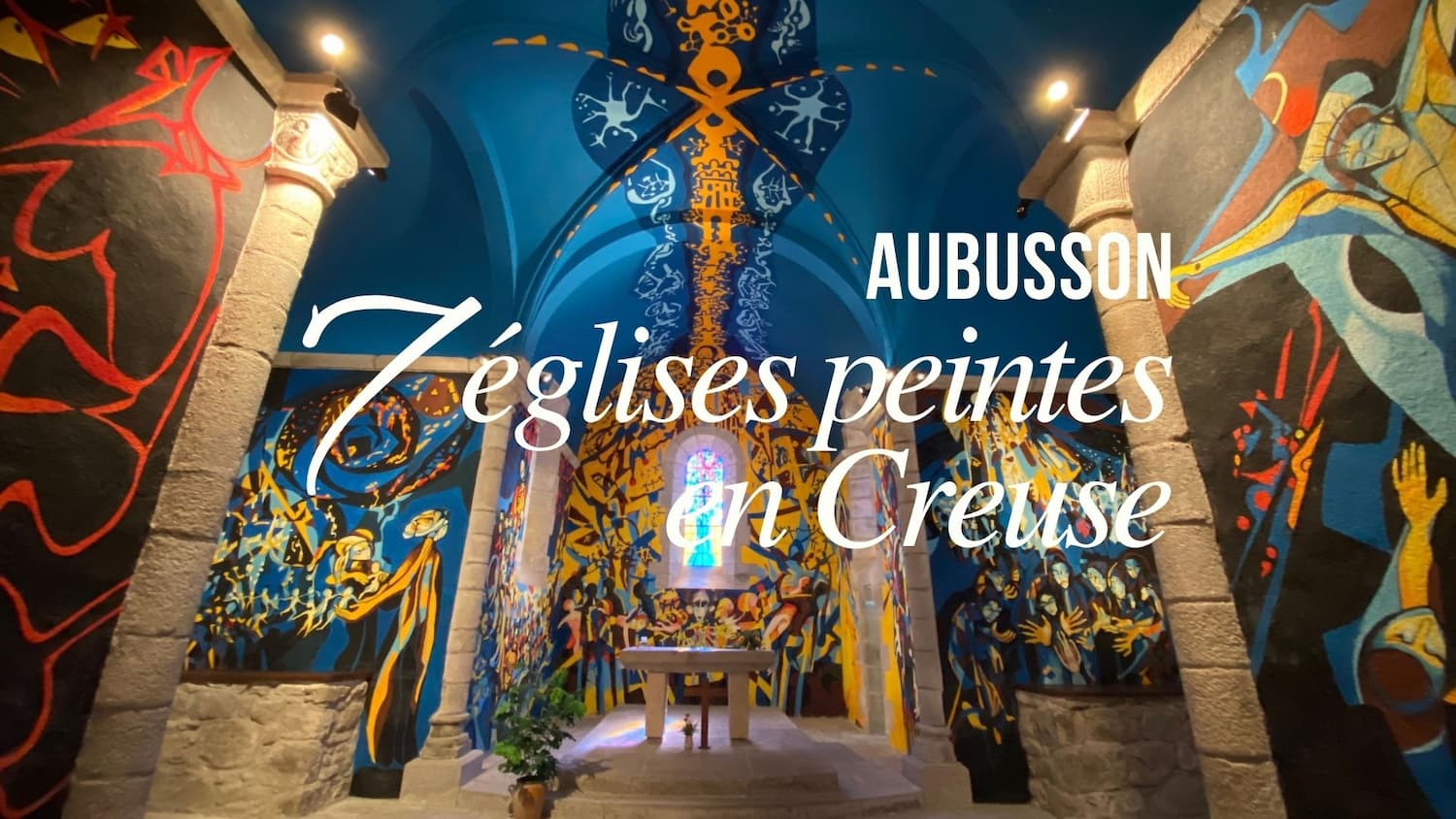 7 églises peintes, trésors cachés de la Creuse